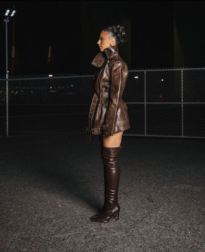 La Cintrée Jacket - Brown