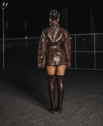La Cintrée Jacket - Brown