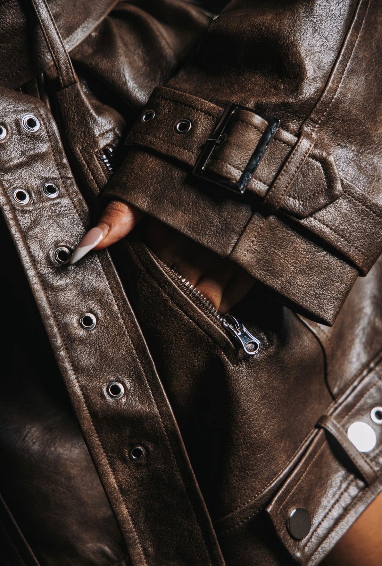 La Cintrée Jacket - Brown