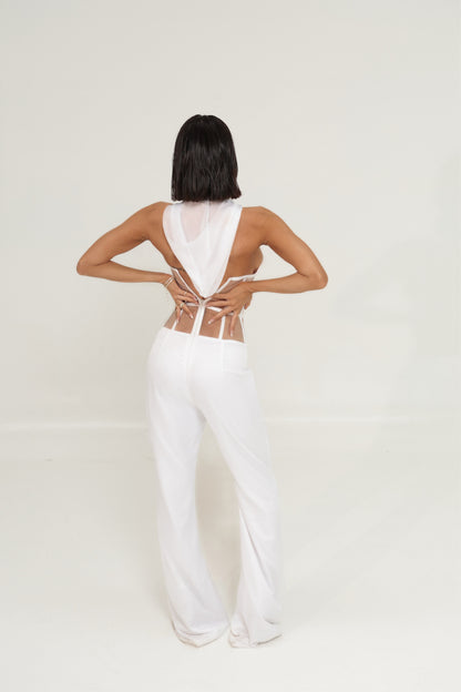 Ella jumpsuit - White